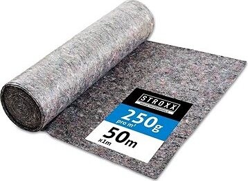STROXX Maliarsky zakrývací filc, rolka 50 m, 250 gramov/m2