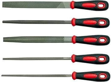 VOREL Pilníky zámočnícke 200 mm v sade TO-25166