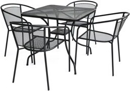 ROJAPLAST Set záhradného nábytku ZWMT-80 záhradný stôl 1 + 4 záhradné stoličky ZWMC-32