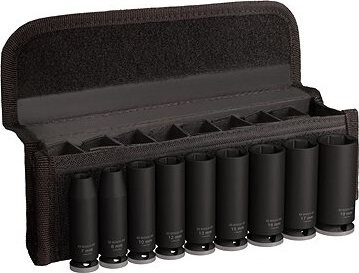 BOSCH Súprava PRO Impact Socket Set,?”, predĺžené, 9 ks