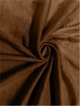 Kaptan Plachta na posteľ Jersey Lux, 180 × 200 cm, tmavo hnedé