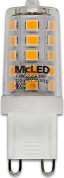 McLED LED G9, 3,5 W, 3000 K, 350 lm