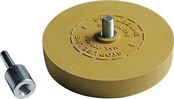 KUNZER gumový kotúč na odstránenie fólií, samolepiek, zvyškov lepidiel, priemer 85 mm