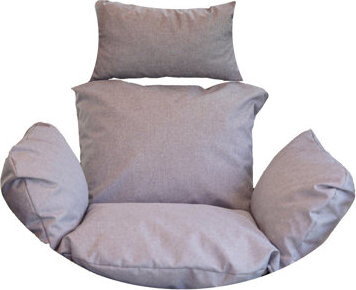 Blomster Vankúš na závesnú hojdačku kokón, svetlo sivý