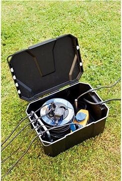 HEISSNER Záhradný box na bezpečné uloženie el. prípojok Z960-00