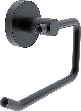 Nimco Držiak na toaletný papier nerezový – bez vŕtania Unix čierna UNC-13055-90