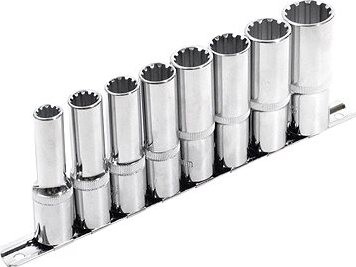 Extol Premium (8818112) predĺžená, MULTI-LOCK, sada 8 ks, CrV