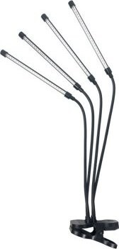 KOBI Light LED Stmievateľná flexibilná stolná lampa s klipsom na pestovanie rastlín, VITARO 4, 10 W 230 V