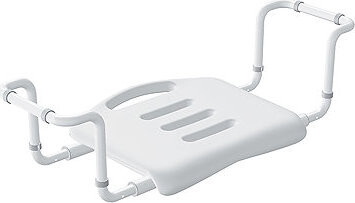 SPIRELLA Sedátko do vany, nastavitelné, bílé, hliník, 50-65 cm