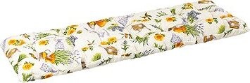 BELLATEX Sedák na lavicu 41/561 prešívaný 40 × 120 levanduľa s kanvičkou