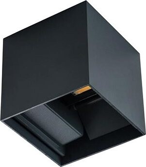 LED Vonkajšie nástenné svietidlo REKA LED/7 W/230 V IP54 čierne