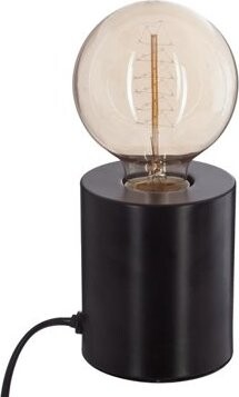 TEXTILOMANIE Stolná lampa SABA, 10,5 cm, čierna