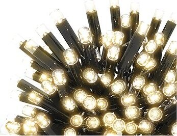 LAALU Svetelná reťaz LED – spojovacia, profi, teplá biela, 10 m