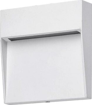 AVIDE LED osvetlenie schodisko Kano 10,5 cm, biele, teplé svetlo 3 W