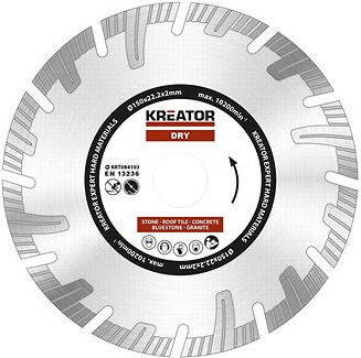 KREATOR Diamantový kotúč segmentový 150 mm EXPERT KRT084103