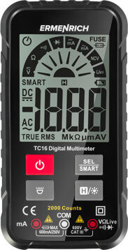 Ermenrich Digitálny multimeter Zing TC16