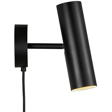 Nordlux MIB 6 nástenná čítacia lampička – čierna