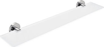 Nimco Polica do kúpeľne a sprchy 60 cm – sklo kov Unix UNM-13091B-60-10