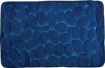 MSV Koupelnová předložka Pebbles 50 × 80 cm modrá