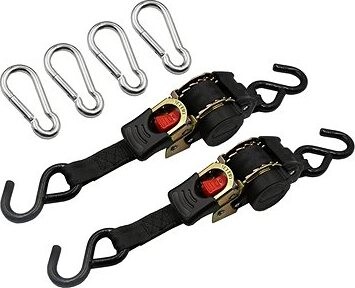 SEFIS upínací popruh samonavíjací 25 mm × 1,8 m – 2 ks