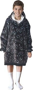 Cozy Noxxiez PC hráč potlač – hrejivá televízna mikinová deka 7 – 12 rokov