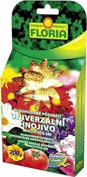 AGRO Hnojivo na celú záhradu MULTICOTE FLORIA, 200 g