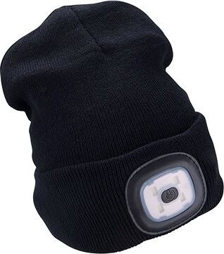 EXTOL LIGHT čiapka s čelovkou, čierna, 43199