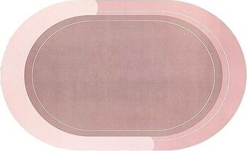 DuraHome Predložka ABSORPČNÁ CLEAN & DRY, ovál, ružová