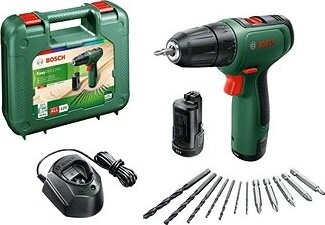 BOSCH EasyDrill 1200 (Nico) (2× 1,5 Ah) + AC sada 0.603.9D3.007