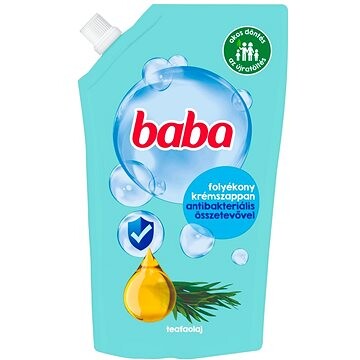 BABA Antibacterial Liquid Soap Refill Tea Tree Oil 500 ml