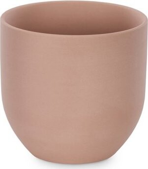 TEXTILOMANIE Keramický svietnik Shire, tmavo ružový