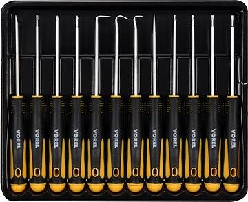 VOREL Skrutkovače a háčiky v sade TO-64555