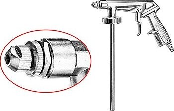 ACI pištoľ s regulovateľnou dýzou na ochranné nástreky