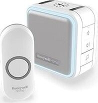 Honeywell DC515N bezdrôtový zvonček Series 5, 150 m, 6 melódií, prenosná základňa biela