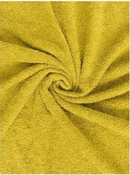 Kaptan Plachta na posteľ Froté Lux, 90 × 200 cm, žlté