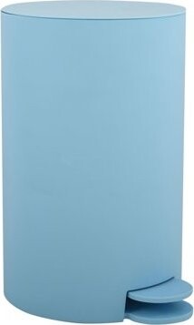 MSV pedálový odpadkový kôš Osaki, matný svetlomodrý, plast, 3 l