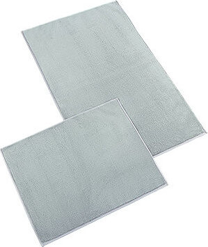 Bellatex Kúpeľňová sada Bany Gold 60 × 100 cm + 60 × 50 cm 730/003 svetlosivá