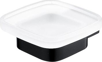 Nimco mydlovnička Kibo čierna – matná nehrdzavejúca oceľ kov Ki 14059C-90