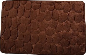 MSV Koupelnová předložka Pebbles 40 × 60 cm hnědá