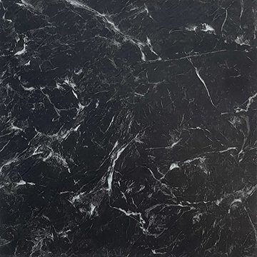 HCS deco Samolepiace podlahové štvorce, čierny mramor DF0031