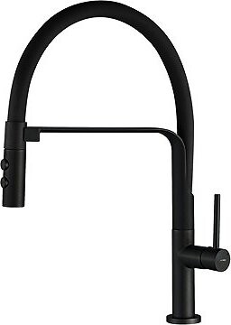 Kuchinox SILUETTO stojanová drezová batéria U, čierna (BQU_B78D)