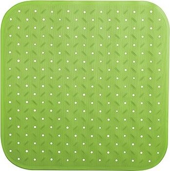 MSV protiskluzová podložka do sprchy Class, zelená, 54 × 54 cm