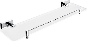 Nimco Polica do kúpeľne a sprchy 50 cm s ohrádkou – bez vŕtania Keira KE-22091BX-50-26