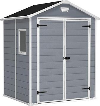 KETER Domček záhradný MANOR 6 × 5 DD, sivý 185 × 152 × 226 cm