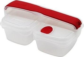 Bama Desiatová súprava na uchovanie a prepravu jedla, transparentná