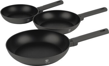 BerlingerHaus Antracit Collection Sada pánví s titanovým povrchem 3 ks