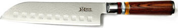 MaceMaker BORBONA SANTOKU SanMai Damaskový Kuchynský nôž