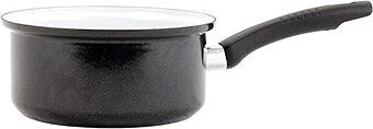 Belis Sfinx Standart smaltovaná rajnica s držadlom čierna 16 cm, 1,2 l