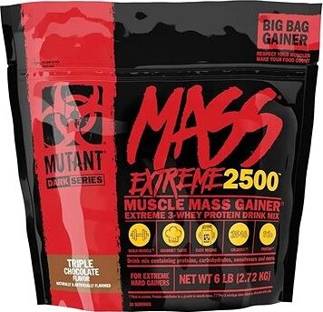 MUTANT Mass Extreme 2 270 g, trojitá čokoláda