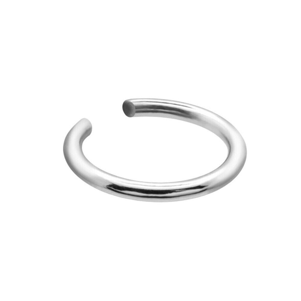 Minimalistická záušnica z chirurgickej ocele - 1,5 mm 18939